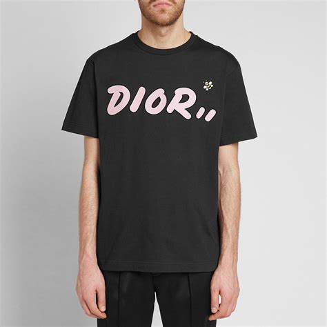 dior kaws logo t shirt|dior kaws uk.